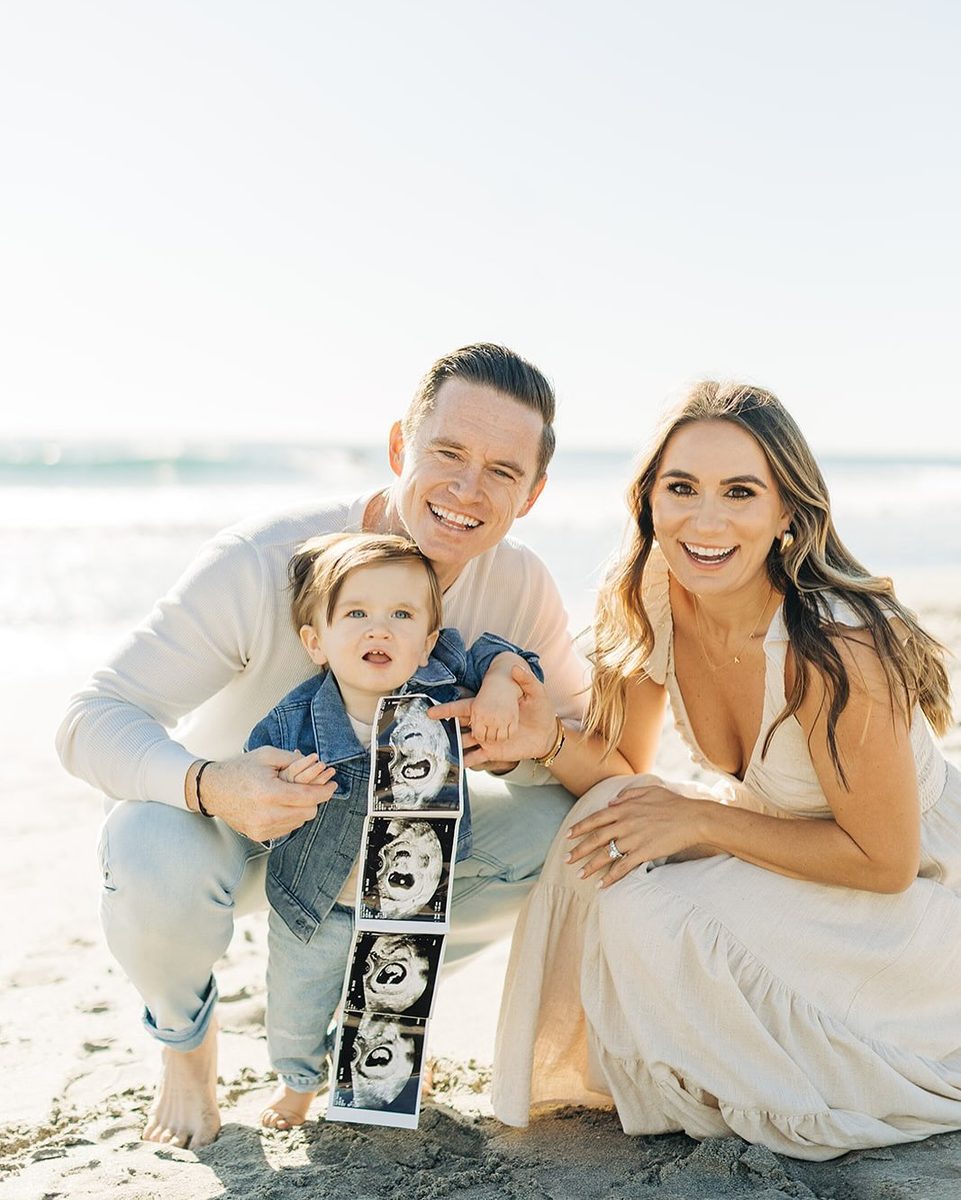 Baby #2 on the way — Taegan's first photo