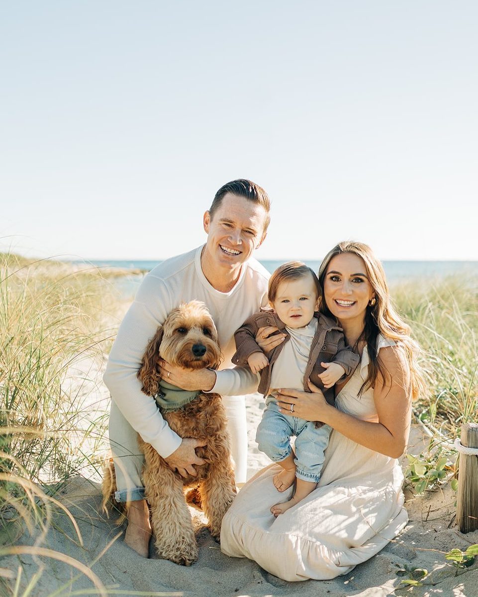 Beach days with Cade & the pup